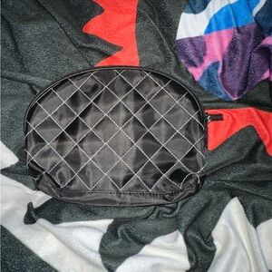 Chic Checkered Cosmetic Organizer